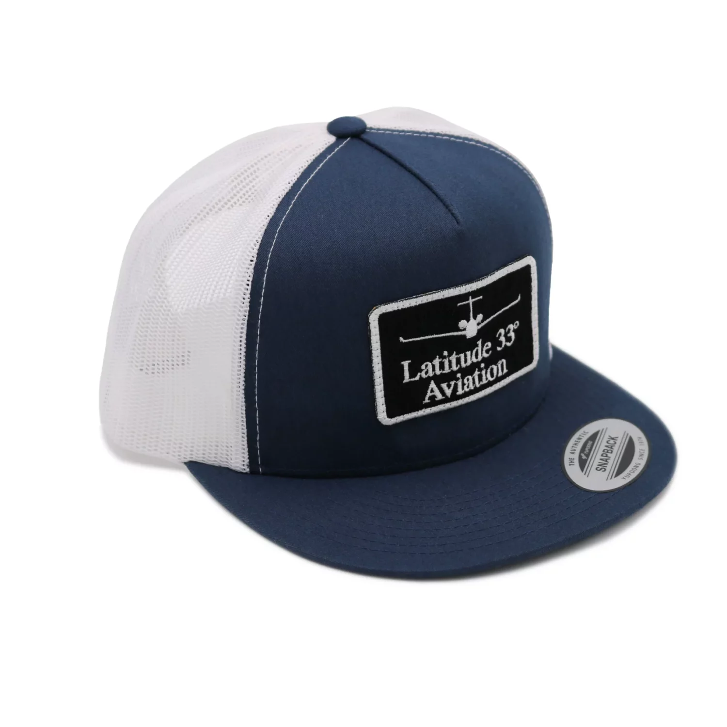 Latitude 33 Aviation Patch Trucker Hat