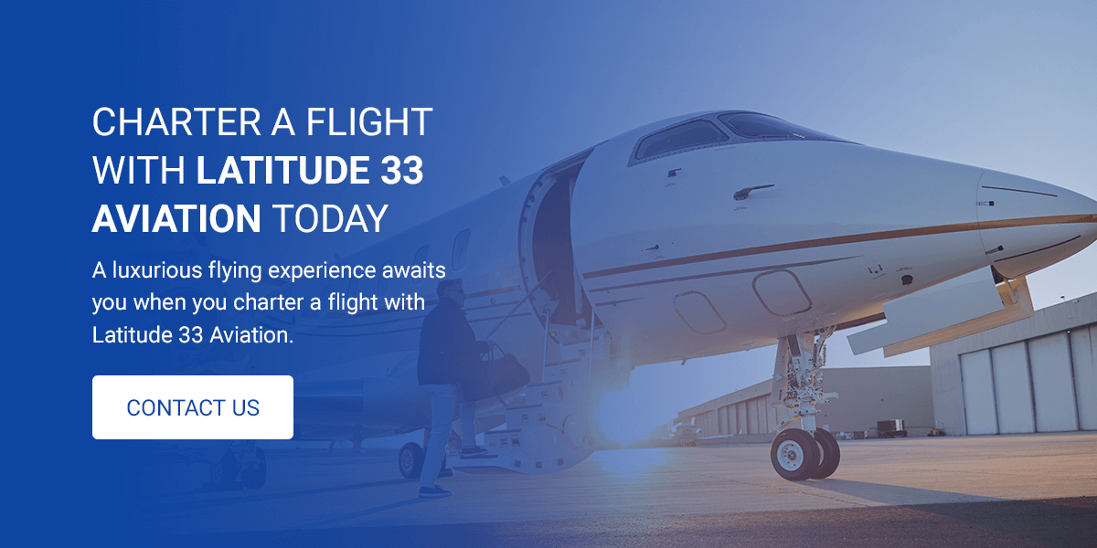 Charter a Flight With Latitude 33 Aviation Today