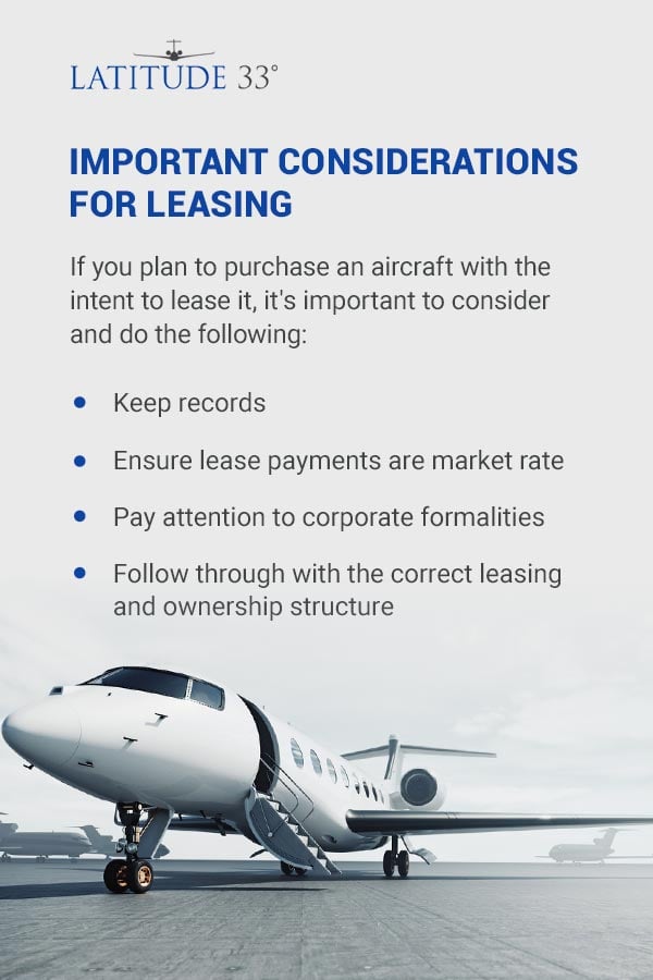 Important Considerations for Leasing