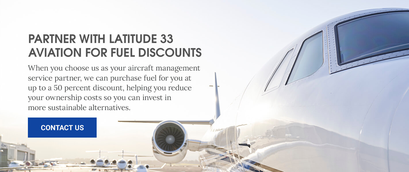 Partner With Latitude 33 Aviation for Fuel Discounts